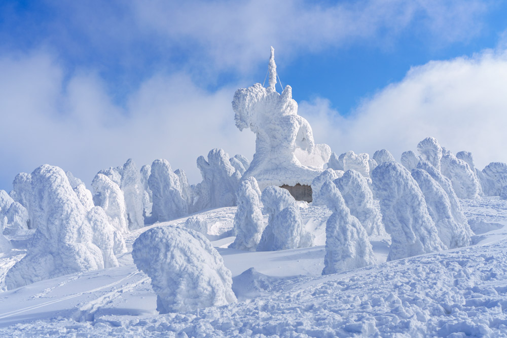 Mt. Hakkoda, snow monsters (winter)